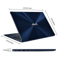 华硕（ASUS）灵耀U3100UN8250 13.3英寸超极本轻薄本商用办公本娱乐笔记本电脑 i5-8250U 8G内存 256GB固态 MX150/2G独显 星空灰/皇家蓝
