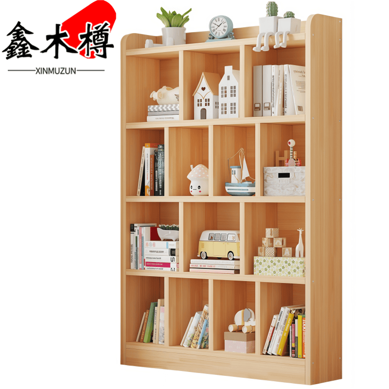 鑫木樽书架120*30*155cm个高清大图