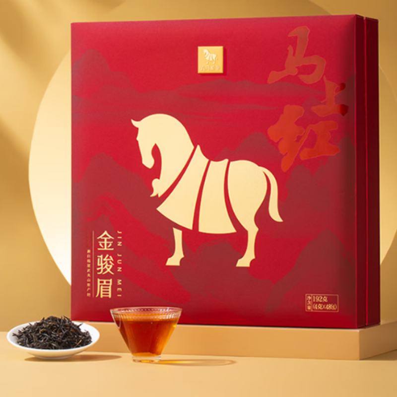 八马茶业红茶D0216马上红500武夷山金骏眉192g高清大图