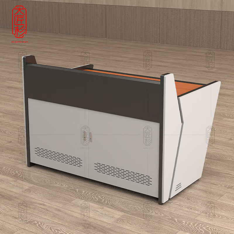 大匠杉 操作台中控桌电脑桌按米记价 DCZT061LT高清大图