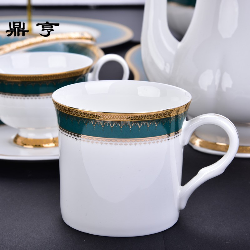 鼎亨陶瓷杯子大容量时尚马克杯咖啡牛奶杯创意茶杯情侣水杯