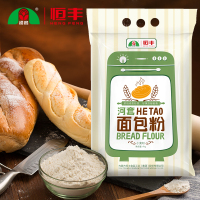 河套面包粉 高筋面粉烤箱面包机粉 披萨粉烘焙原料4kg