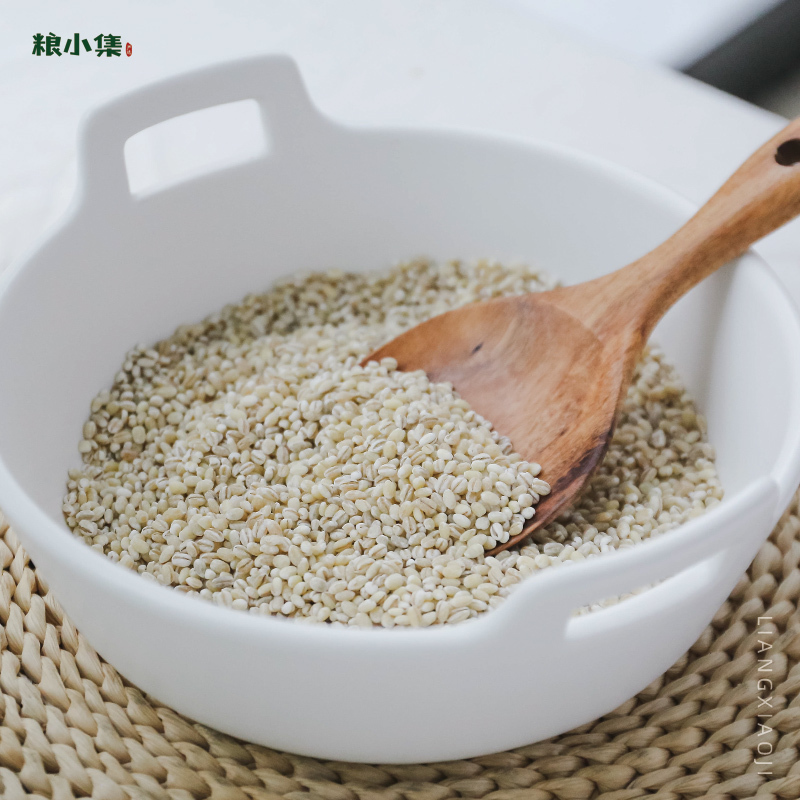 粮小集荷兰薏米1kg全新进口五谷杂粮粗粮薏苡仁薏仁米洋薏米