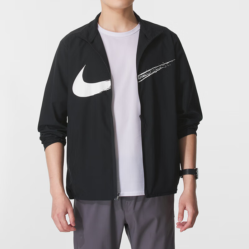 NIKE耐克男装新款跑步健身训练运动休闲潮流时尚夹克外套FB7500-010 ZP高清大图