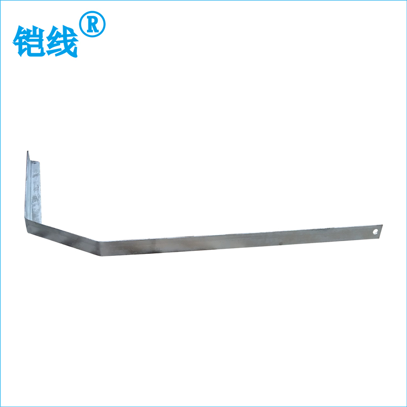铠线 电料辅件 电力金具 单杆斜撑∠5mm×50mm×2216mm/根高清大图