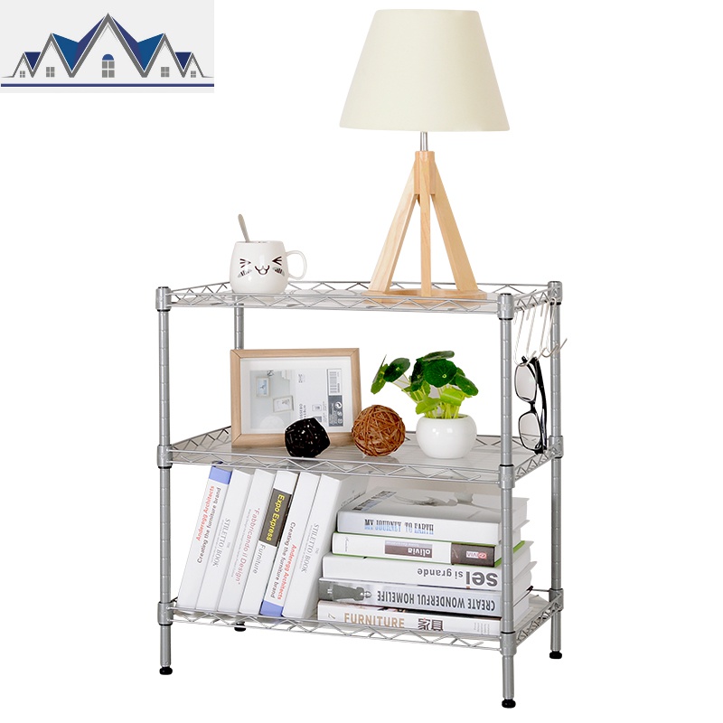 三层厨房置物架调料架烤箱储物架客厅整理收纳微波炉架子_1_287高清大图