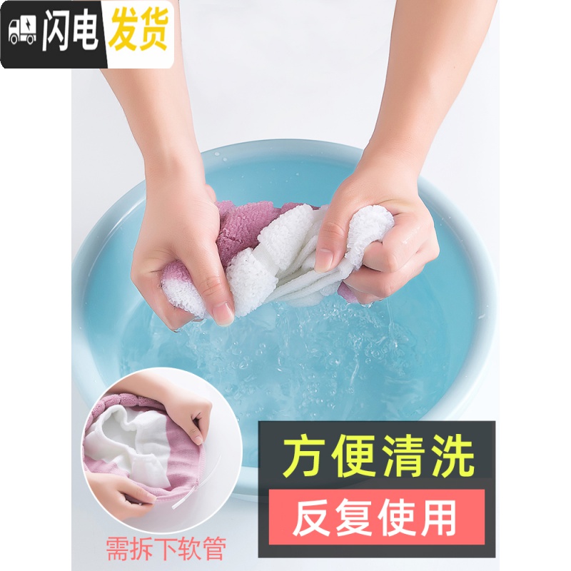 三维工匠2个装 加厚马桶坐垫马桶垫家用坐便套马桶圈垫坐便器垫圈通用冬季高清大图