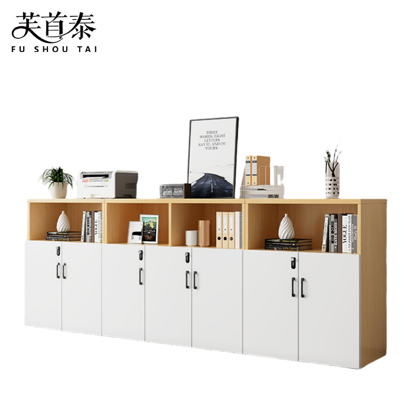 芙首泰矮柜七门柜280*40*109cm台高清大图