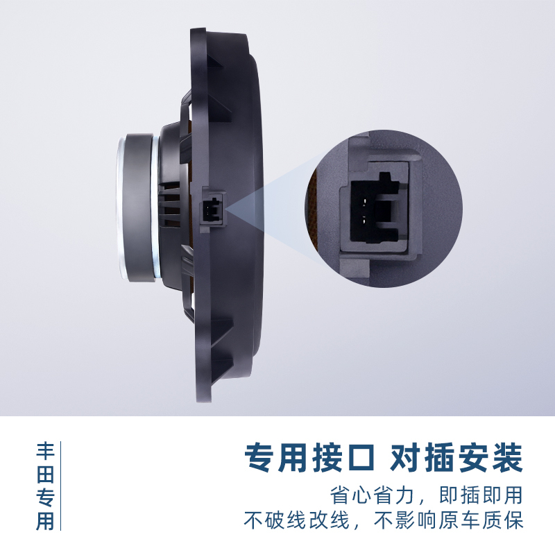 新款适用丰田车专用音响喇叭塞纳格瑞维亚亚洲龙凯美瑞中置高低音无损高清大图
