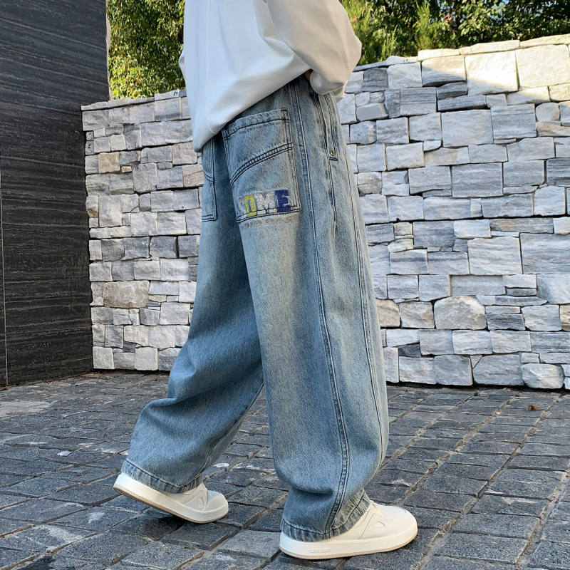 男童春装牛仔裤儿童男孩裤子2026新款春秋季中大童韩版宽松休闲裤