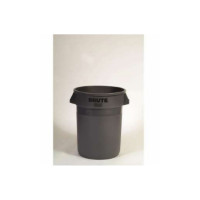 乐柏美 Rubbermaid 1932113 Brute储物桶，121.1L，灰色-不连桶盖