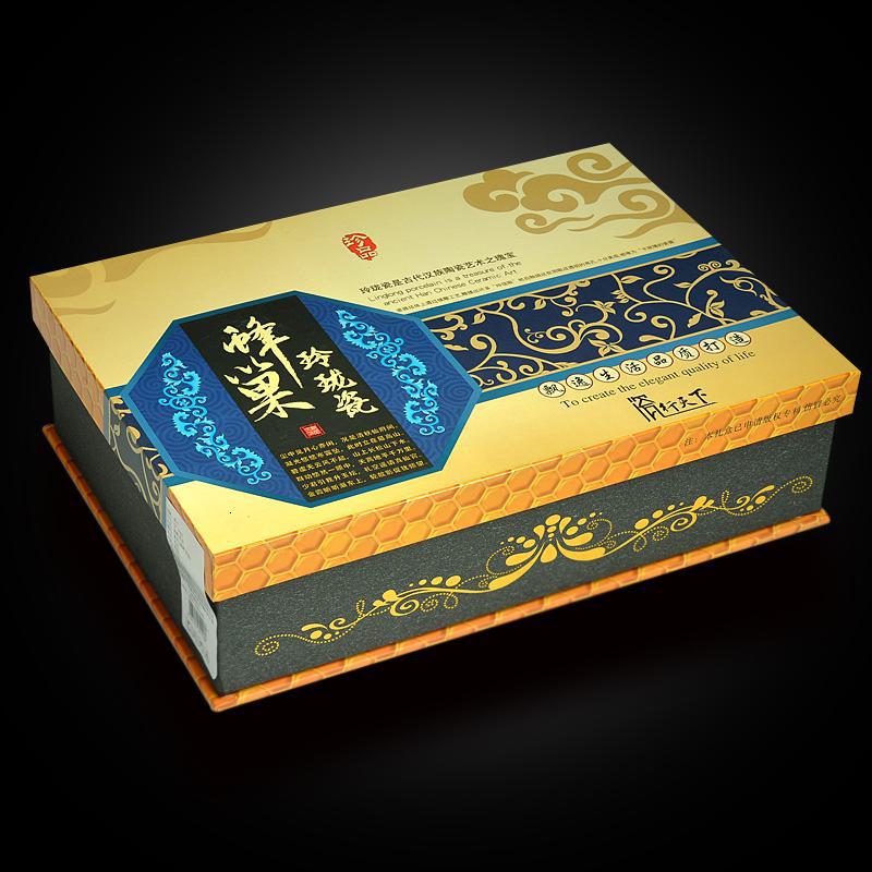 家柏饰(CORATED)整套蜂窝水晶玲珑茶具套装 镂空陶瓷家用功夫盖碗茶杯茶海高清大图