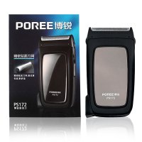 飞科生产 博锐/POREE 电动剃须刀PS172 充电式刮胡刀 往复式单刀头 硬胡子 男士剃须推荐 无水洗