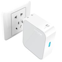 TP-LINK普联 TL-WR700N 迷你mini无线路由器便携式微型光纤宽带家用随身wifi信号放大器WiFi增强器无线转有线 小型路由器可放弱电箱 无线网络网卡功能简单易设置