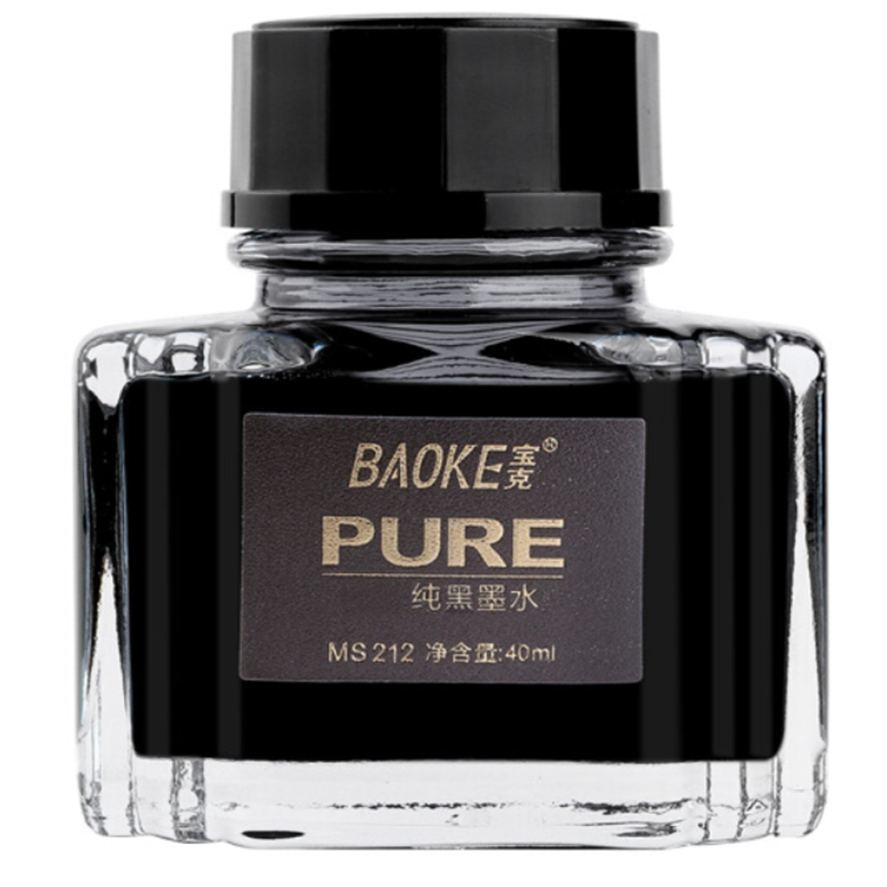 宝克MS212钢笔墨水黑色40ml