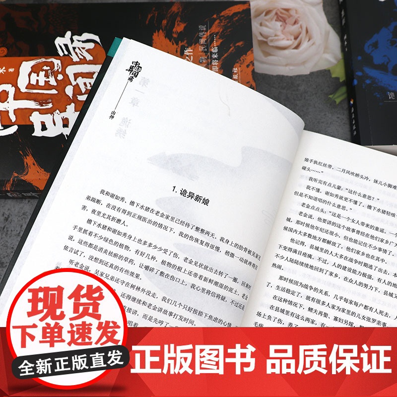 中国异闻录 山神 恐怖烧脑悬疑惊悚小说书籍高清大图