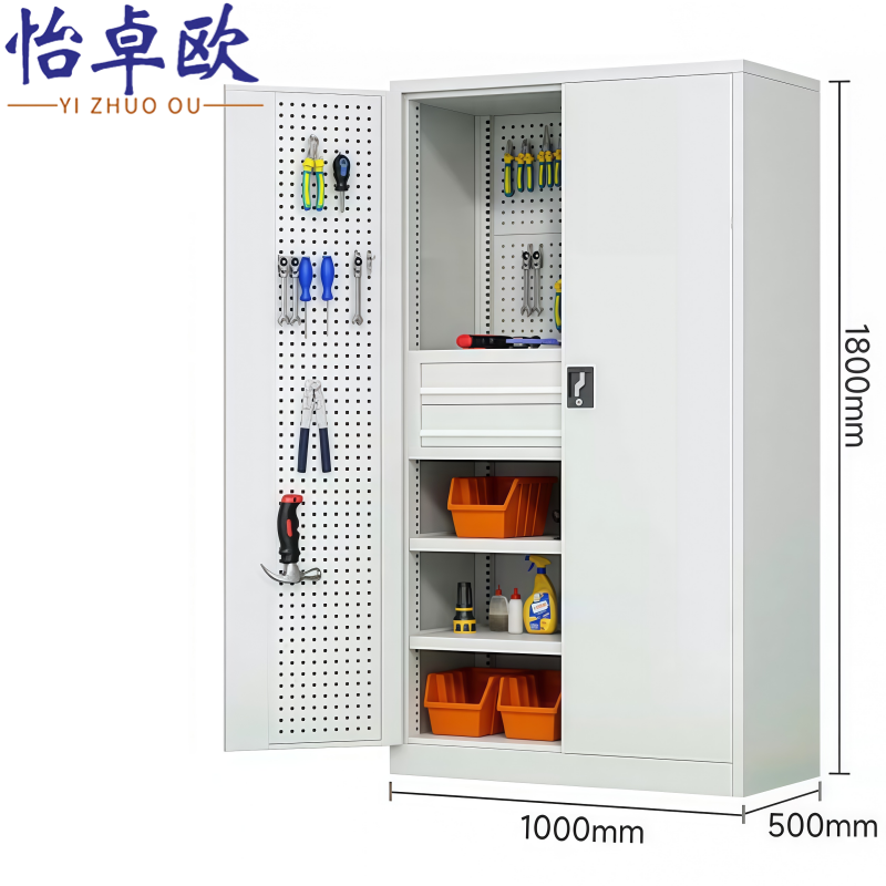 怡卓欧 工具柜四层二抽 台