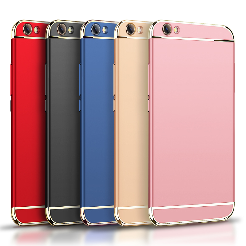 火豹vivoy6手机壳y6新款保护套vivoy6电镀全包磨砂硬壳潮男女款防摔