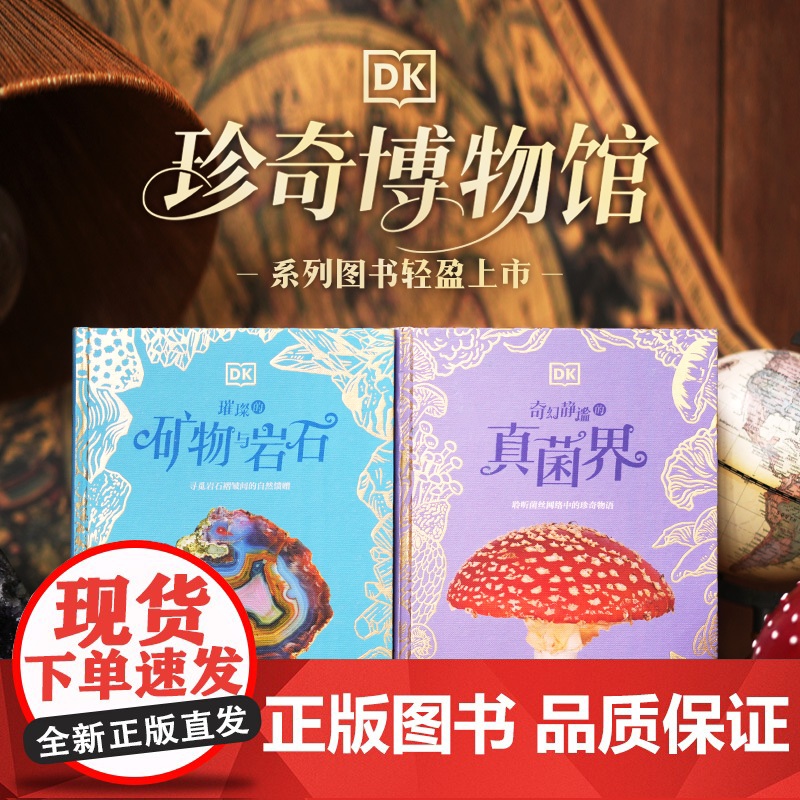 【6-14岁】DK珍奇博物馆 全2册 阿里 阿什比 林恩 博迪著 中信出版社图书 正版