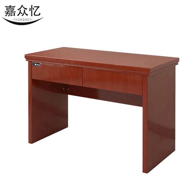 嘉众忆 双抽屉学习桌办公桌1200*400*1100mm JZY-XS85 张高清大图
