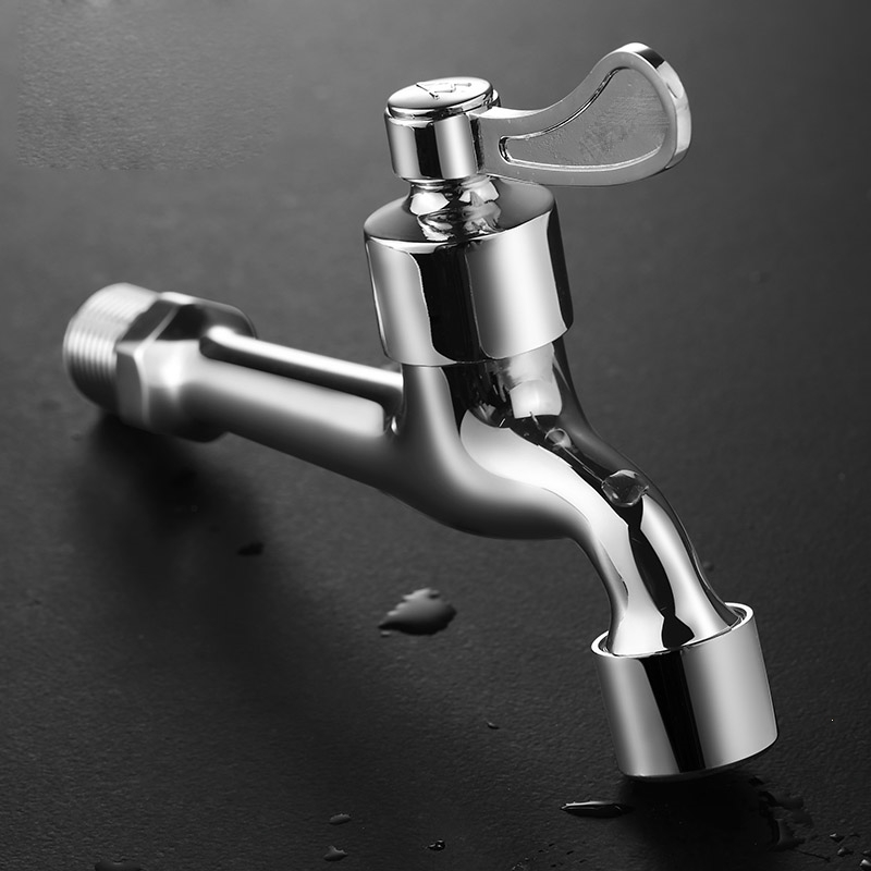 纳丽雅拖把池水龙头加长铜加长型4分单冷水龙头