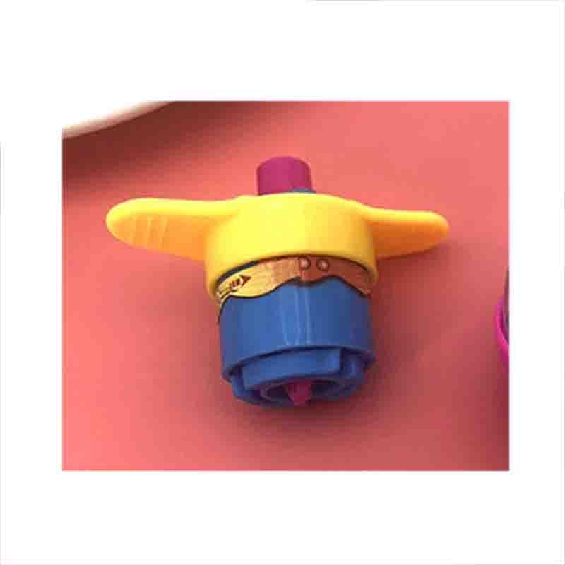 KID’S HOME TOYS 23416创意儿童闪光旋转陀螺发光陀螺带发射器怀旧学生礼品小玩具