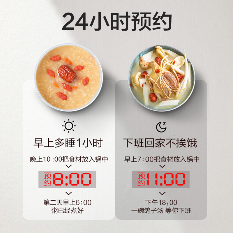 苏泊尔(SIPOR)电饭煲电饭锅3L不粘内胆1-4人前置大屏面板杂粮养生饭多功能家用智能电饭煲SF30FC996高清大图