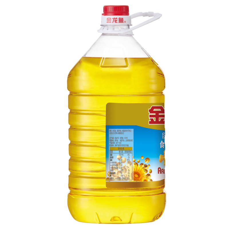 金龙鱼 食用植物调和油5L 葵花籽、大豆 食用油