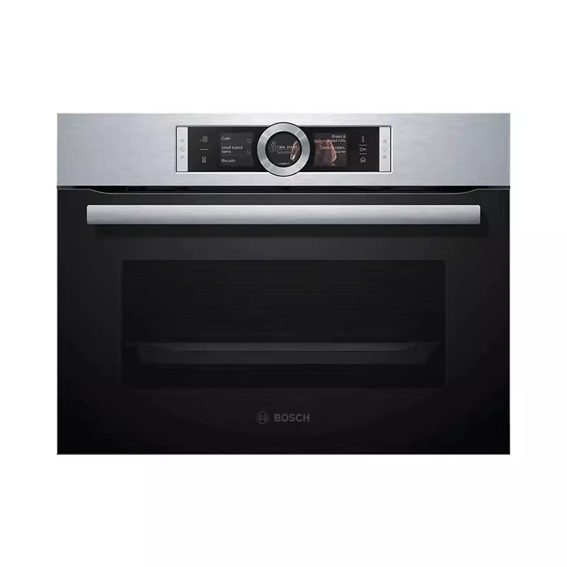 博世(BOSCH)CSG656BS2W 8系47L大容量紧凑型嵌入式烤箱 4D热风高清大图