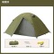DXBG210*140*110cm加厚帐篷户外露营旅行帐篷橄榄绿色配铝杆防潮垫地席