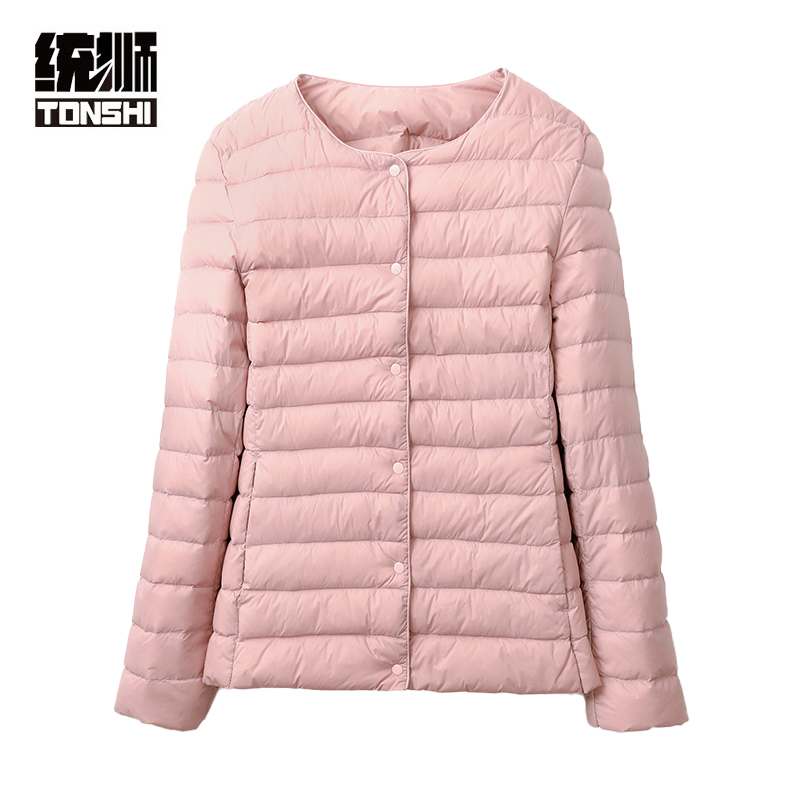 统狮女士轻薄羽绒服外套C49 件高清大图
