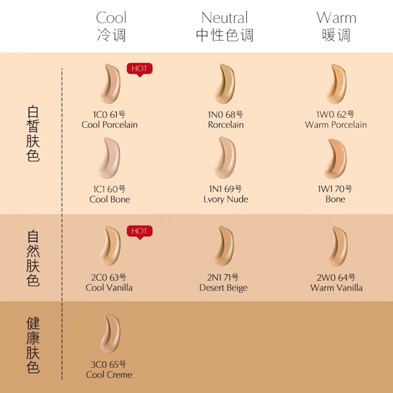 [国内专柜正品,礼盒装]EsteeLauder雅诗兰黛新沁水粉底液30ml60#1C1冷象牙