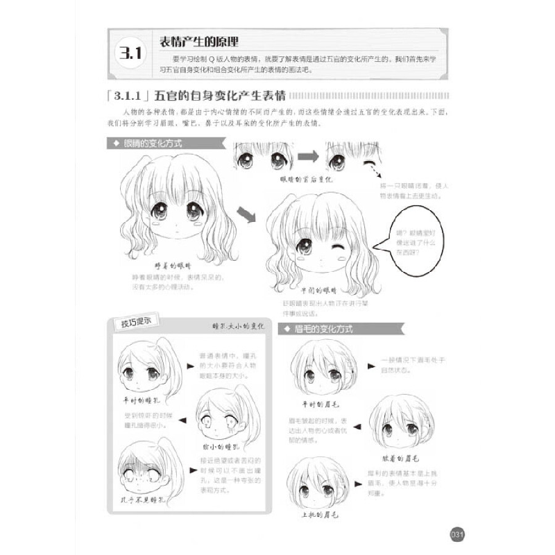 正版新书]漫画素描技法完全教程——Q版造型篇(绘客出品)绘漫高清大图