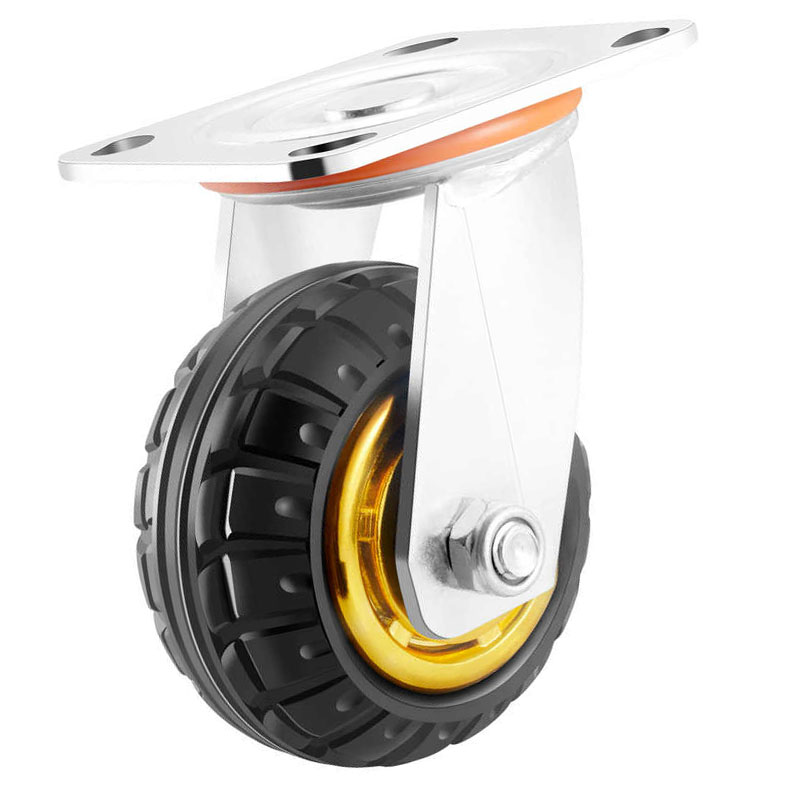 鑫睿辉 橡胶定向轮 5寸 个高清大图