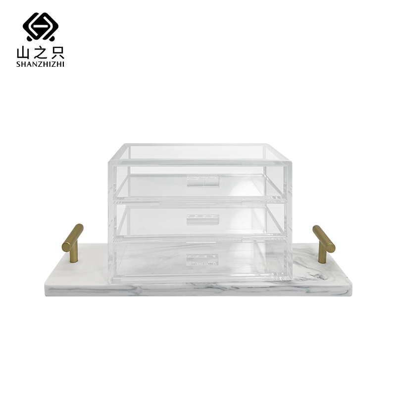 山之只 浴室 托盘收纳盒套装 MZ056 套高清大图