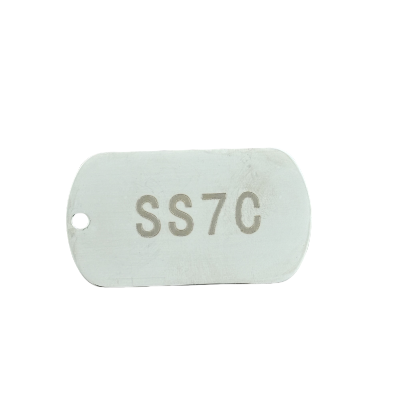腾友安 不锈钢卡牌 50*28*4.5mm/个高清大图