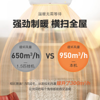 奥克斯（AUX）空调挂机 2匹 二级能效 家用壁挂式 变频冷暖KFR-50GW/BpR3ZAJA(A2)（新品） 挂机
