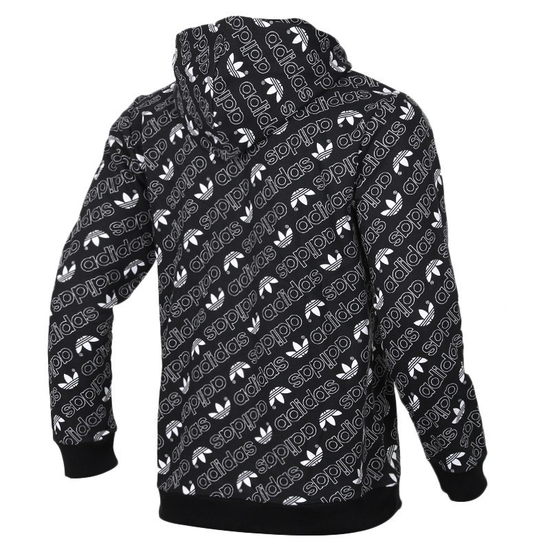 阿迪达斯(adidas)三叶草男装冬季新款运动休闲夹克连帽外套DH4781