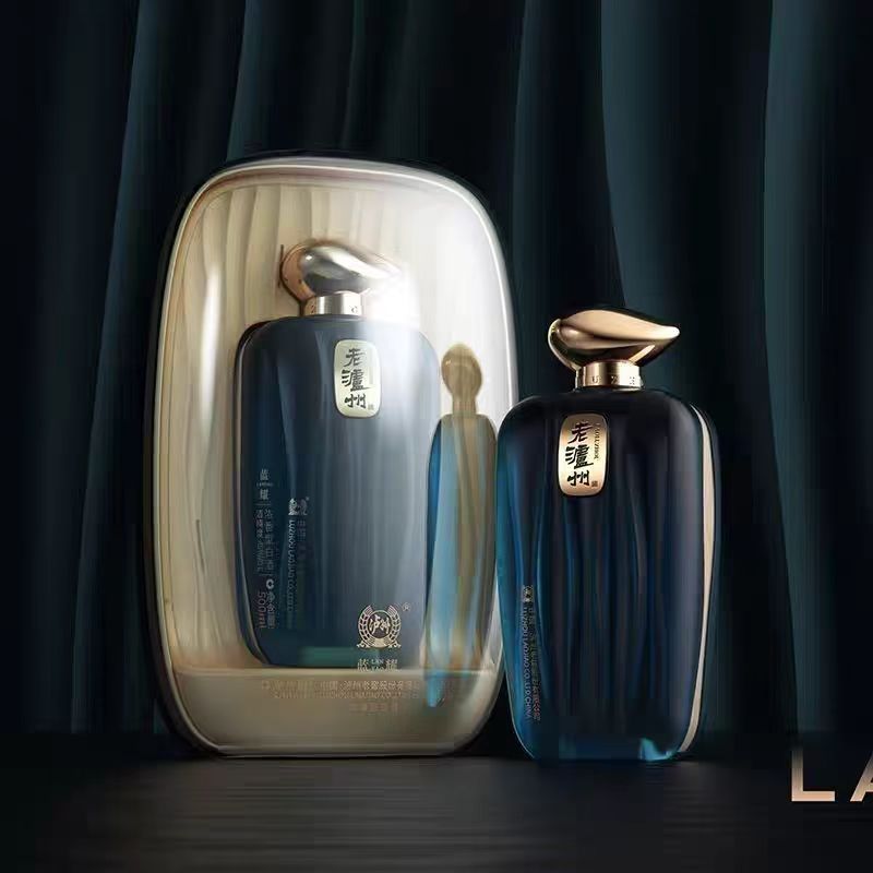 泸州老窖 老泸州蓝耀 45度 500ml 浓香型白酒高清大图