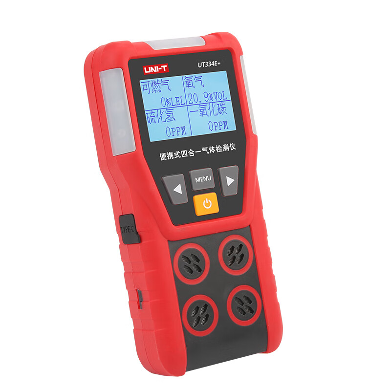 优利德UNI-T便携四合一气体检测仪高清大图