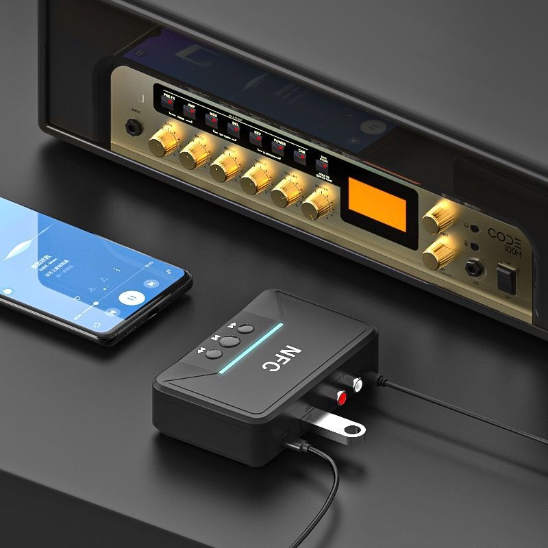 音箱蓝牙bt接收器蓝牙接收器aux音频无线老款nfc音箱功放rca输出u盘