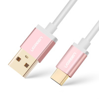 绿联Ugreen Type-C数据线 USB3.0安卓手机快充充电器电源线 支持华为荣耀小米魅族 0.5米 30537