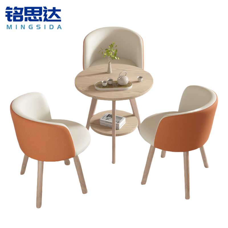 铭思达洽谈桌一桌三椅套高清大图