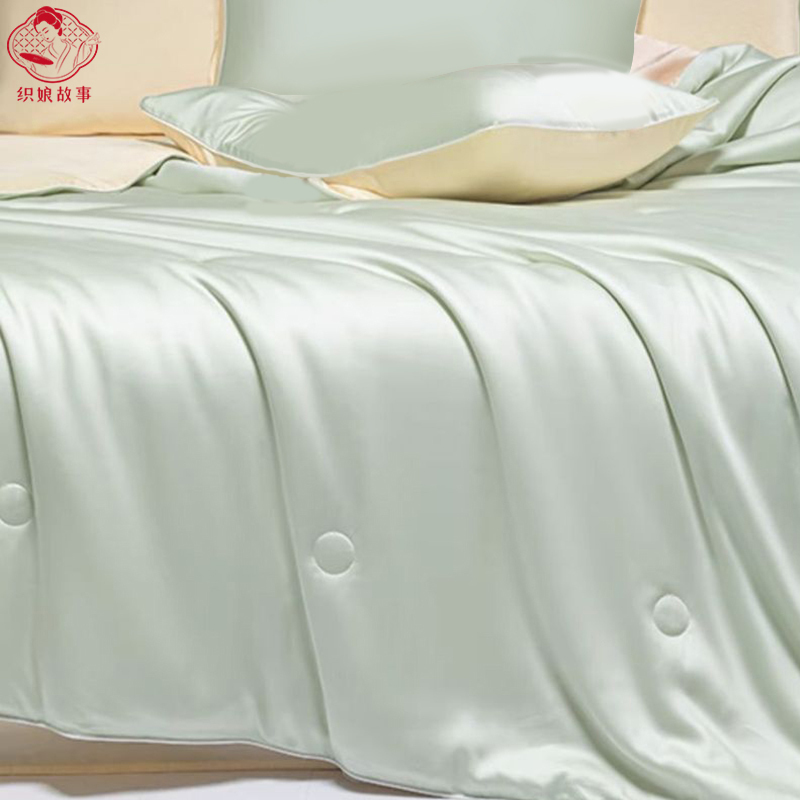 织娘故事 夏被三件套 180*220cm/套高清大图