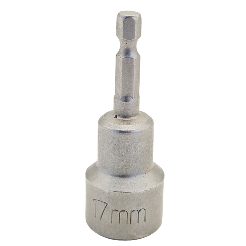 梦涵杰 六角批头强磁套筒 17mm /个