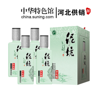 [中华特色]河北供销馆 泥坑 白酒整箱 40度青花12年 500ml*4瓶 浓香型礼品酒 非物质文化遗产 河北邢台特产
