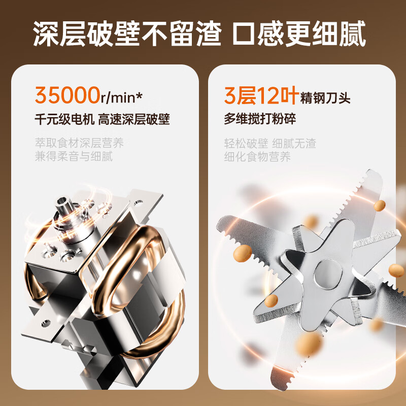 乐扣乐扣加热破壁养生机EJM3665WHT高清大图