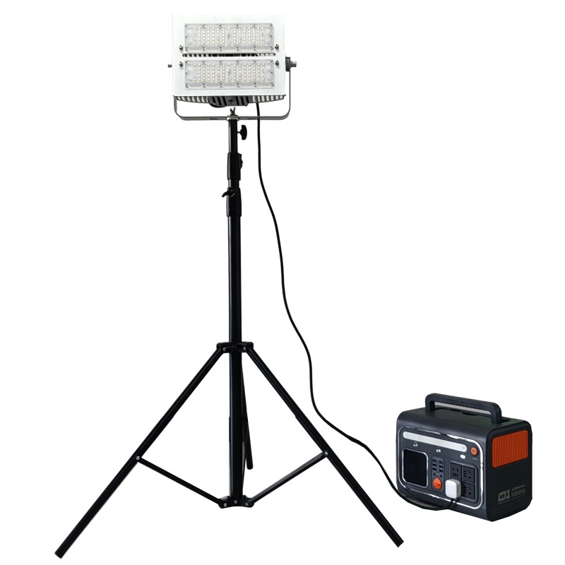 宝富睿光电 EBYK3050-1K 24V 100W IP42 LED 锂电池 LED移动抢修灯(计量单位:台) 银色高清大图