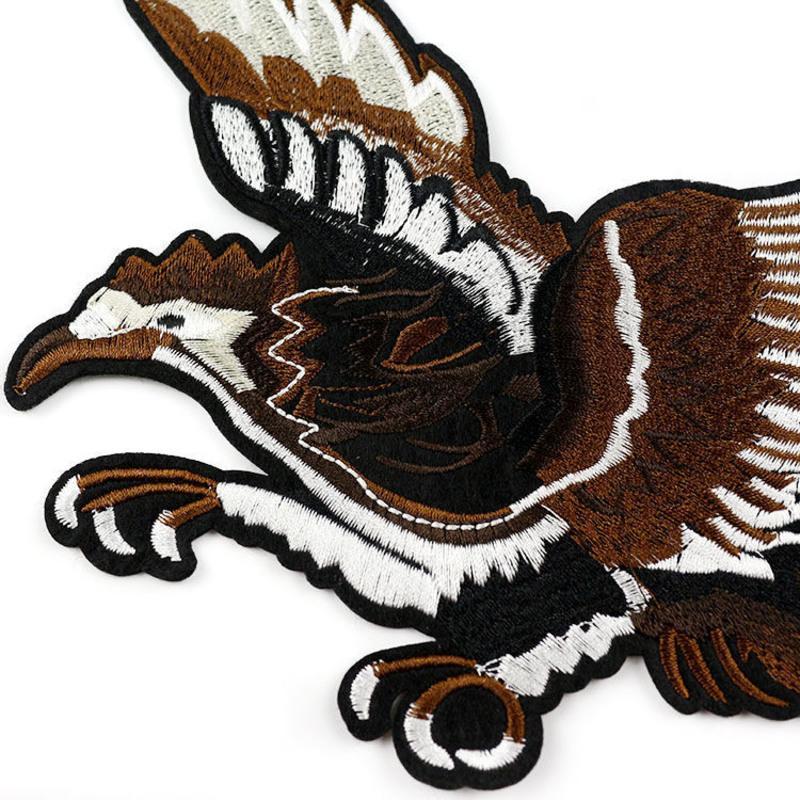 图书>期刊/杂志>男士>图书其它>diy大号刺绣飞鹰布贴衣服毛衣补丁贴花