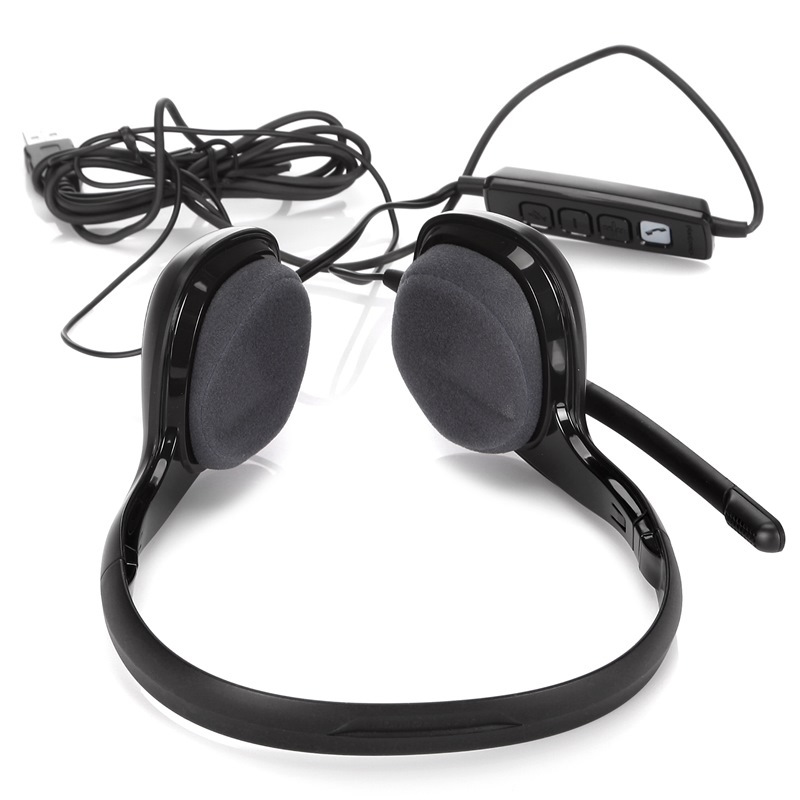 缤特力(Plantronics)Audio628头戴式USB有线双耳电脑降噪耳机耳麦